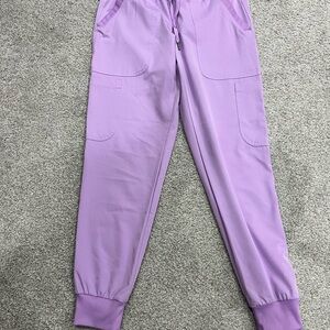 Women's Lavender Jogger scrub pants